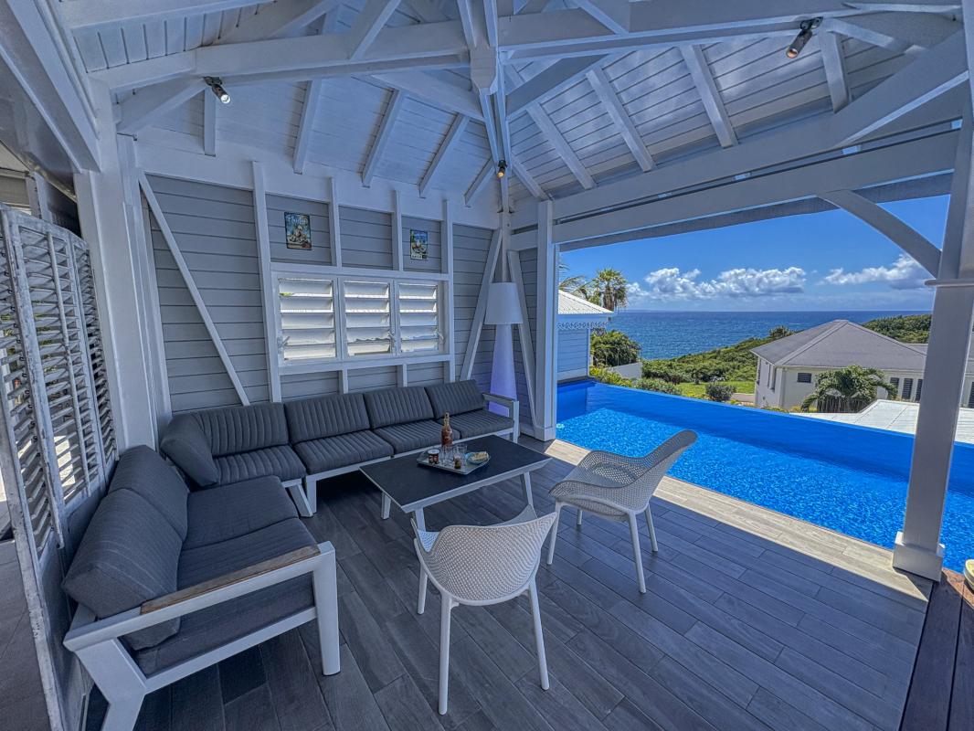 10.Location villa piscine Sainte Anne Guadeloupe_Vue mer